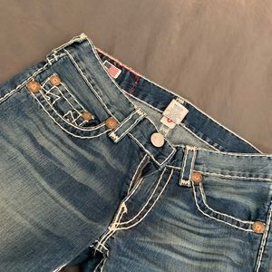 True Religion straight leg